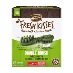Merrick® Fresh Kisses™ Double Brush Infused with Coconut and Botanical Oils Medium Dog Treats 23 Oz