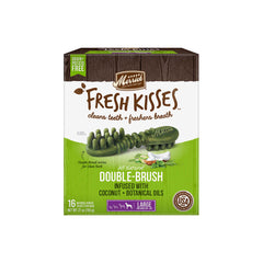 Merrick® Fresh Kisses™ Double Brush Infused with Coconut and Botanical Oils Large Dog Treats 27 Oz