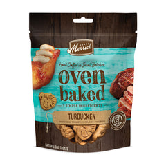Merrick® Oven Baked Turducken with Real Turkey Duck and Chicken Dog Treat 11 Oz