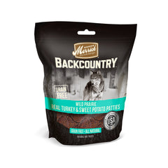 Merrick® Backcountry® Grain Free Wild Fields™ Real Turkey & Sweet Potato Patties Dog Treats 4 Oz