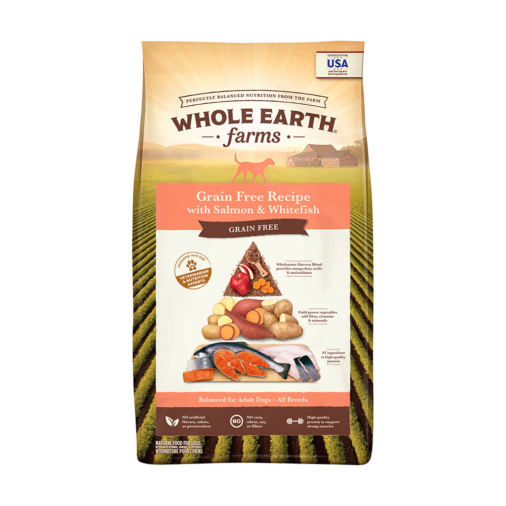 Whole Earth Farms® Goodness from the Earth™ Grain Free Salmon & Whitefish Recipe Dog Food 4 Lbs