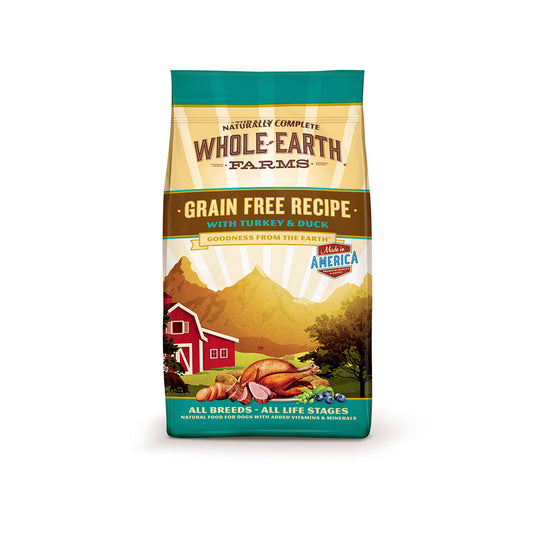 Whole Earth Farms® Goodness from the Earth™ Grain Free Turkey & Duck Recipe Dog Food 25 Lbs