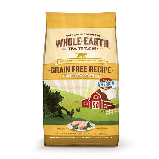 Whole Earth Farms® Goodness from the Earth™ Grain Free Real Chicken Recipe Cat Food 5 Lbs