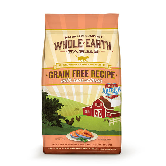 Whole Earth Farms® Goodness from the Earth™ Grain Free Real Salmon Recipe Cat Food 5 Lbs