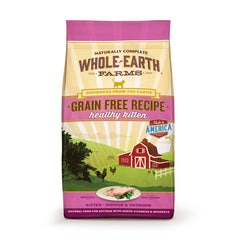 Whole Earth Farms® Goodness from the Earth™ Grain Free Recipe Healthy Kitten Food 2.5 Lbs