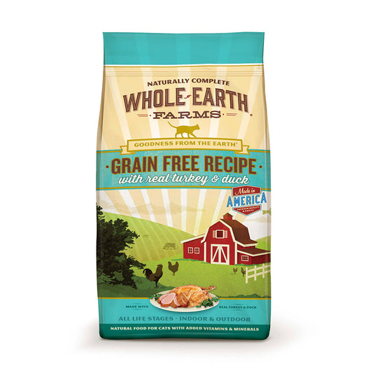 Whole Earth Farms® Goodness from the Earth™ Grain Free Real Turkey & Duck Recipe Cat Food 10 Lbs