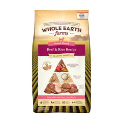 Whole Earth Farms® Goodness from the Earth™ Healthy Grains Small Breed Beef & Rice Recipe 4lb