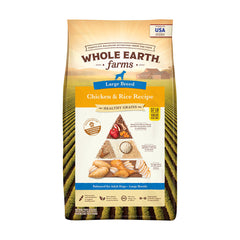 Whole Earth Farms® Goodness from the Earth™ Large Breed Chicken & Rice Adult Recipe Dog Food 37 Lbs