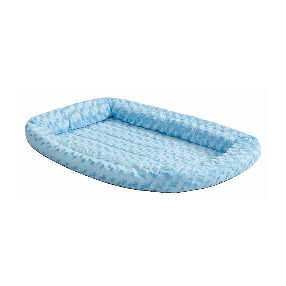 QuietTime® Deluxe Fleece Double Bolster Pet Bed 18 Inch