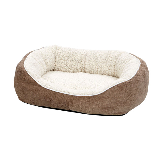 QuietTime® Deluxe Taupe Tulip Pet Bed Small