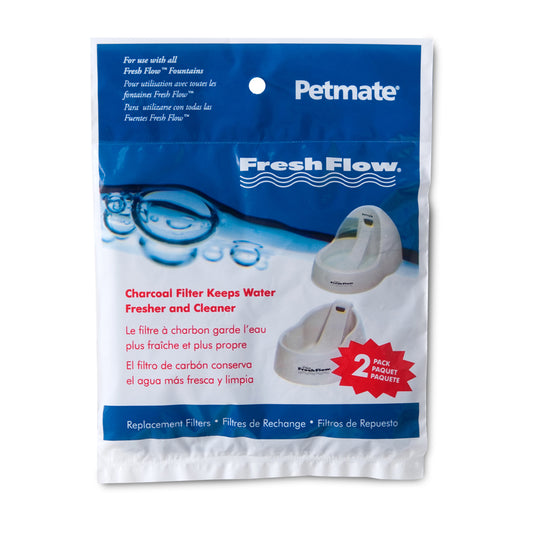 Petmate® Fresh Flow Replacement Charcoal Filter Color 2 Count