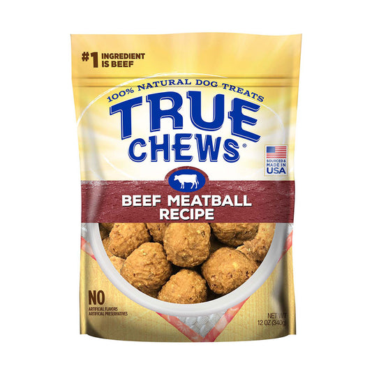 True Chews® Beef Meatball Recipe Dog Treats 12 Oz