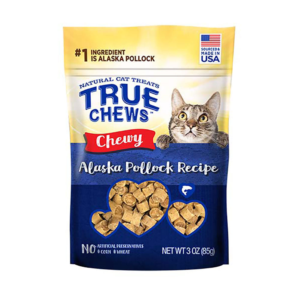 True Chews® Chewy Alaska Pollock Cat Treats 3oz