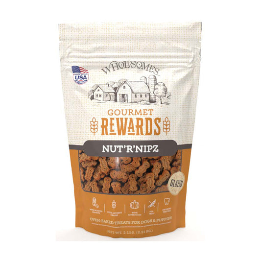 Wholesomes™ Rewards™ Nut'r'Nipz Dog Biscuits 2lbs
