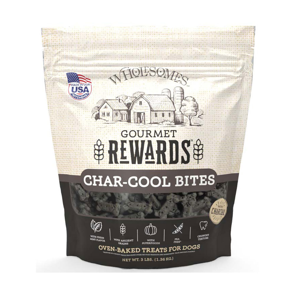 Wholesomes™ Rewards™ Char-cool Bites Dog Biscuits 3lbs