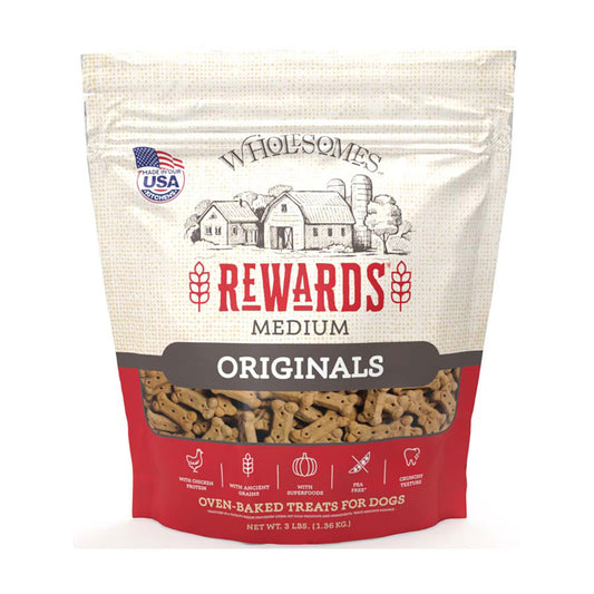 Wholesomes™ Rewards™ Medium Original Dog Biscuits 3lbs