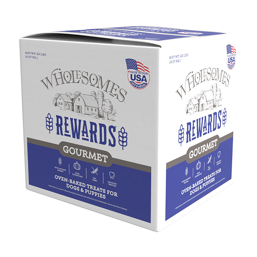 Wholesomes™ Rewards™ Smoky Bites Dog Biscuits Bulk Box 20lbs