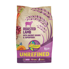 Earthborn Holistic® Unrefined™ Roasted Lamb with Ancient Grains & Superfoods Dry Dog Food 25 Lbs