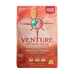 Earthborn Holistic® Venture™ Wild Boar Meal & Butternut Squash Grain Free Formula Dog Food 25 Lbs