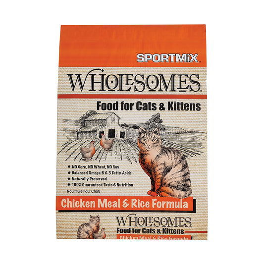 Wholesomes™ Chicken Meal & Rice Cat/Kitten Formula 15 Lbs