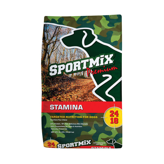 SportMix® Stamina Adult Mini Chunk 24/18 Performance Formula Dog Food 50 Lbs