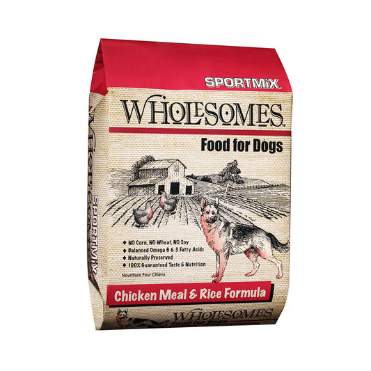 Wholesomes™ Chicken Meal & Rice Dog Food Formula 40 Lbs