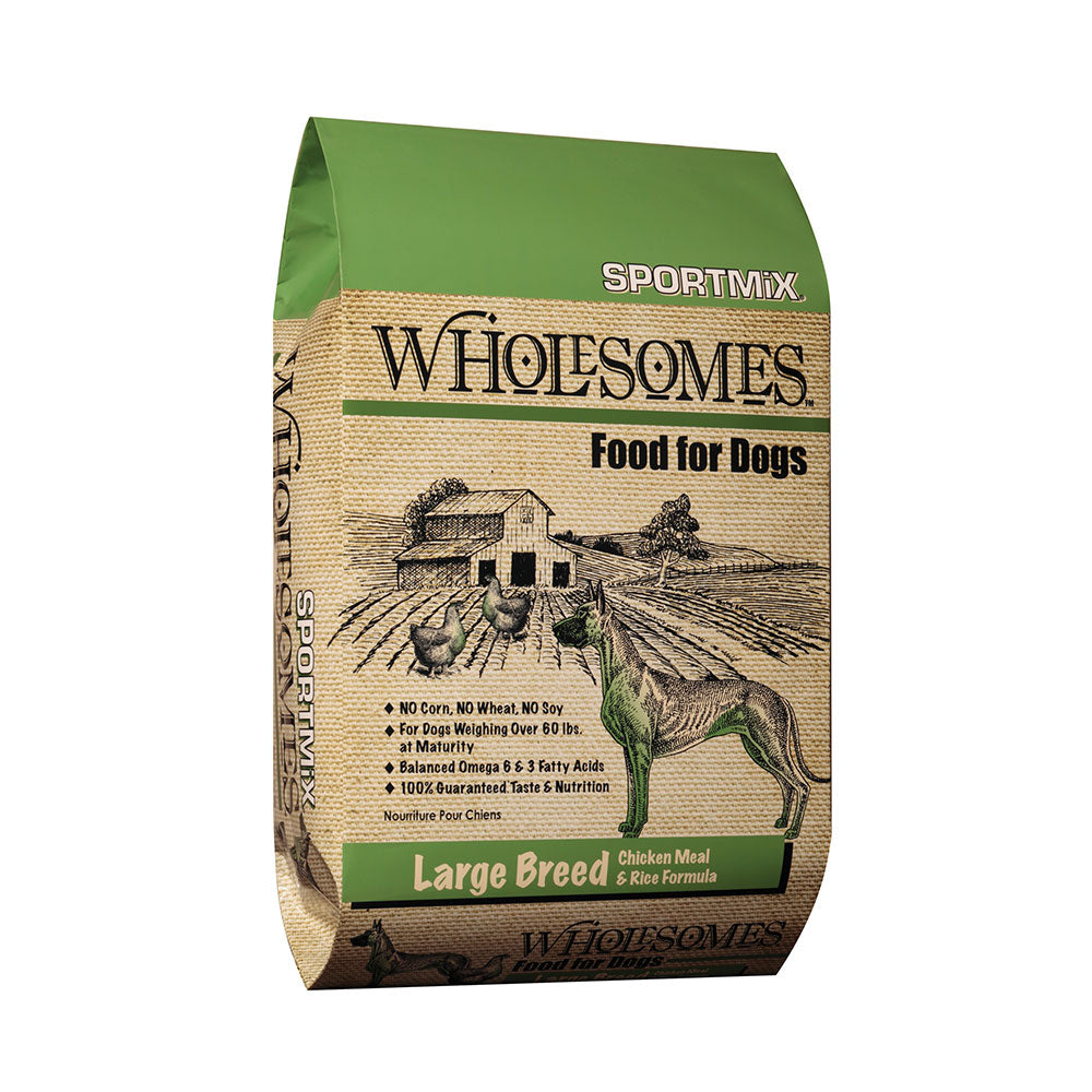 Wholesomes™ Large Breed Chicken Meal & Rice Dog Food Formula 40 Lbs