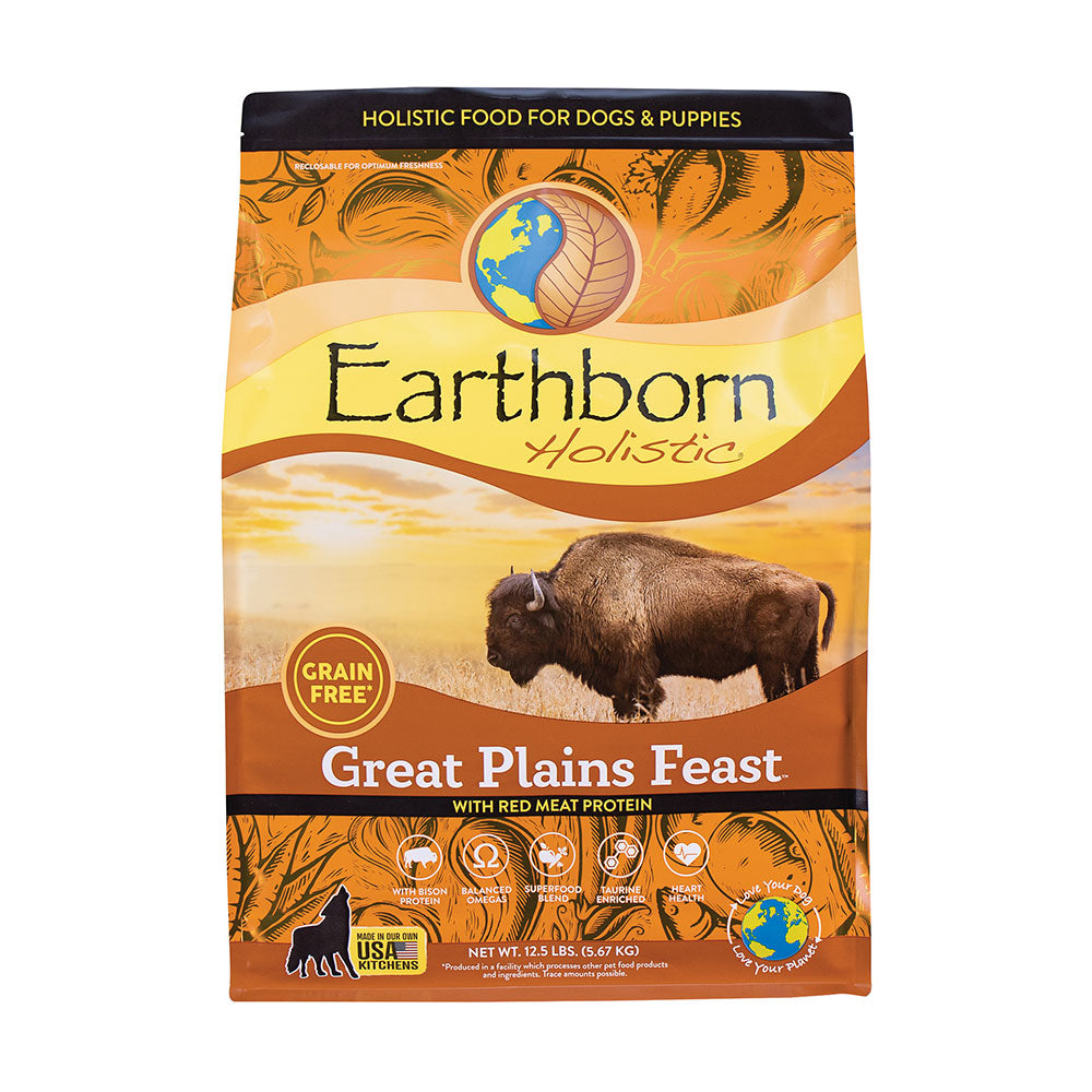 Earthborn Holistic® Great Plains™ Grain Free Dry Dog Food 12.5lb