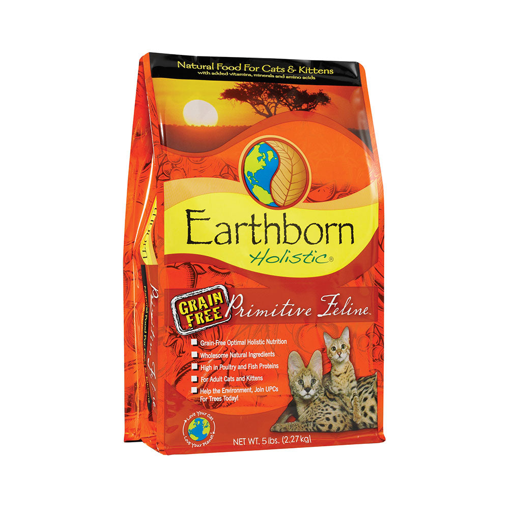Earthborn Holistic® Primitive Feline™ Grain Free Dry Cat Food 5 Lbs