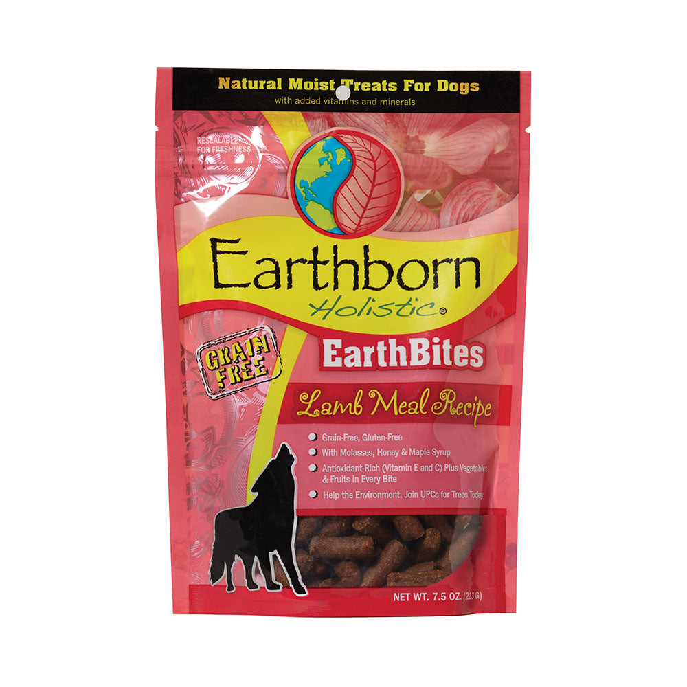 Earthborn Holistic® EarthBites™ Grain Free Lamb Meal Recipe Dog Treats 7.5 Oz