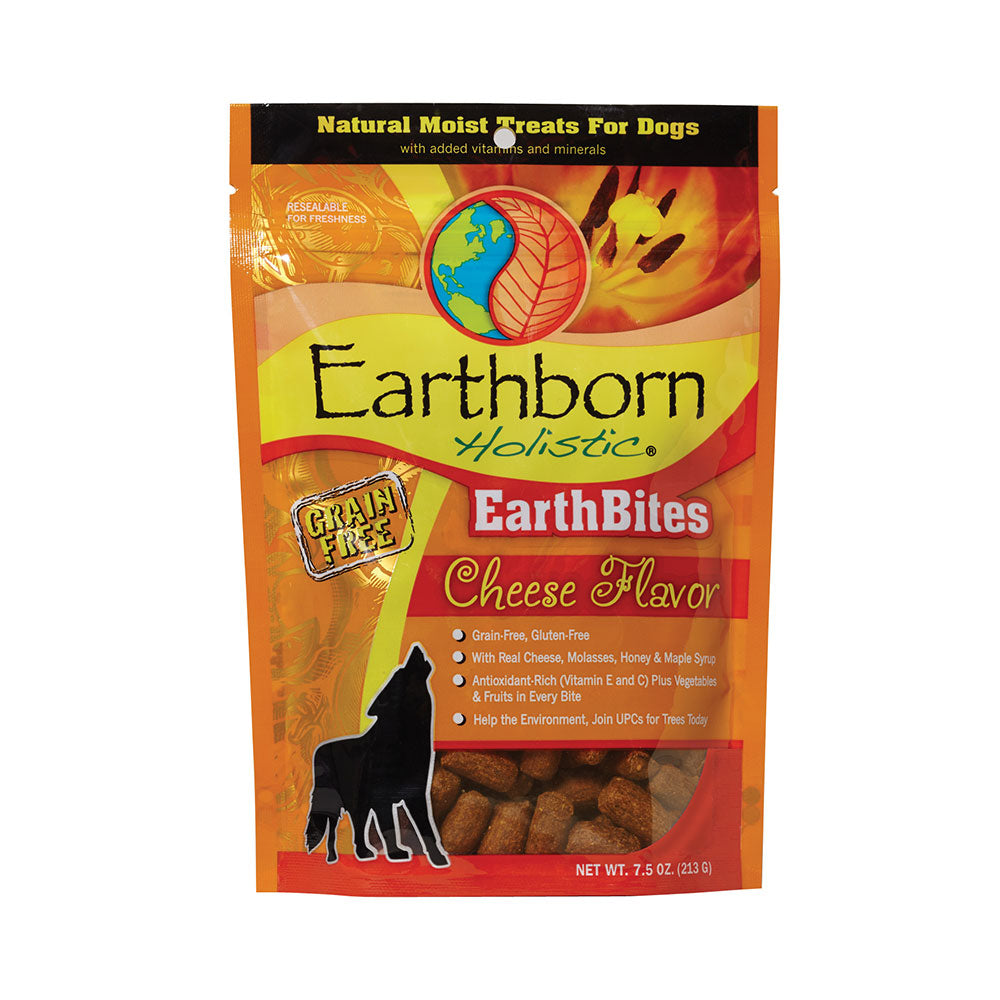 Earthborn Holistic® EarthBites™ Grain Free Cheese Flavor Dog Treats 7.5 Oz