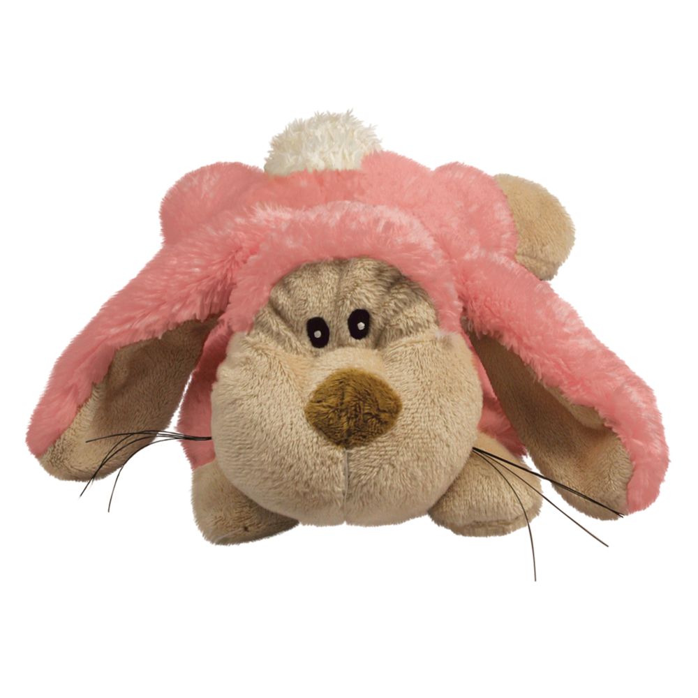 Kong® Cozie™ Floppy Rabbit Dog Toys Pink Medium