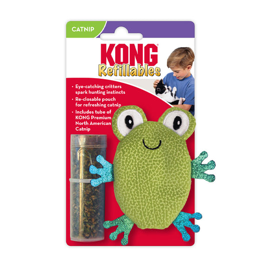 Kong® Refillables Toad Cat Toy