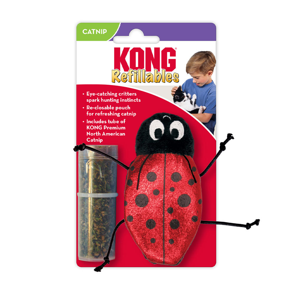 Kong® Refillables Ladybug Cat Toy