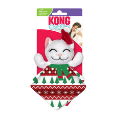 Kong® Holiday Crackles Santa Kitty Cat Toy