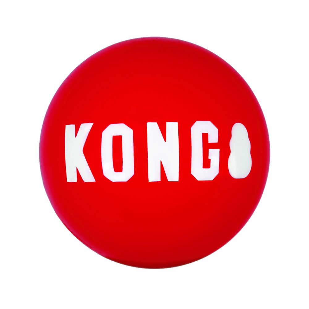 Kong® Signature Ball Dog Toys Large, 2 Count