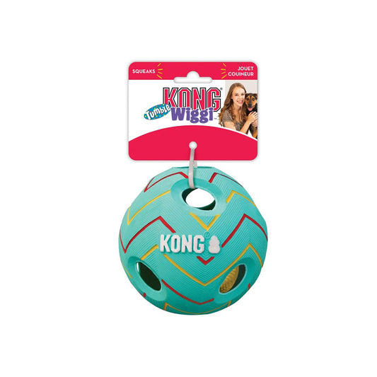 Kong® Wiggi™ Tumble ball Dog Toys Assorted Medium/Large