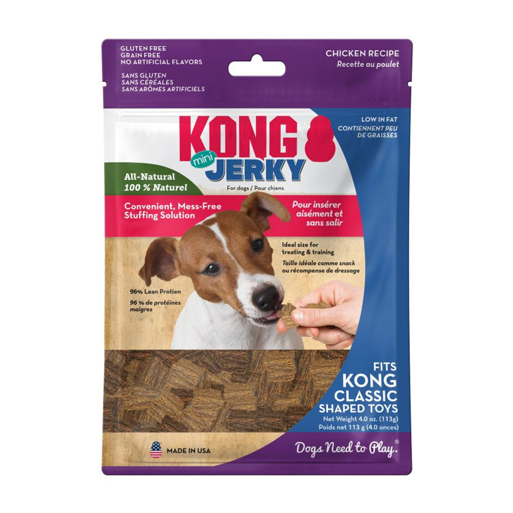 Kong Jerky Mini Chicken Dog Treat 4 oz