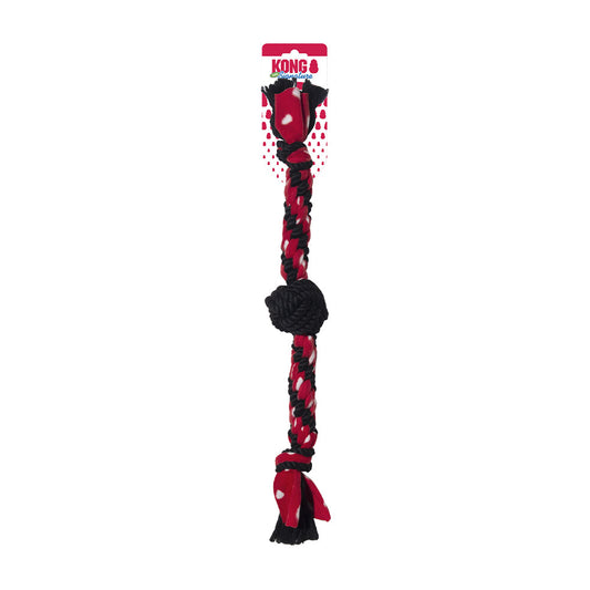 Kong® Signature Rope Dual Knot with Ball Dog Toy
