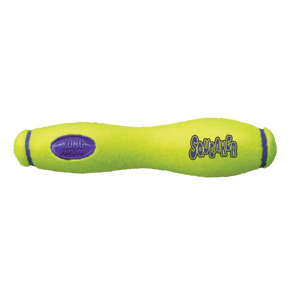 Kong® Airdog® Squeaker Stick Dog Toys Yellow Medium