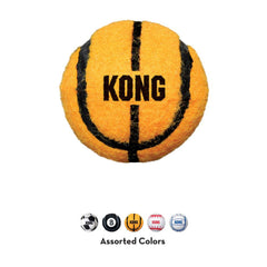 Kong® Sport Balls Dog Toys Assorted Medium, 3 Pack
