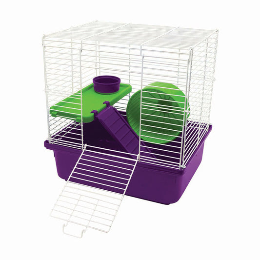Kaytee® 2-Story My First Home Hamster Habitat Multicolor 13.5 X 11 X 14.5 Inch