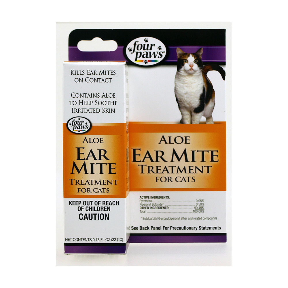 Four Paws® Ear Mite Remedy for Cats 1 Oz