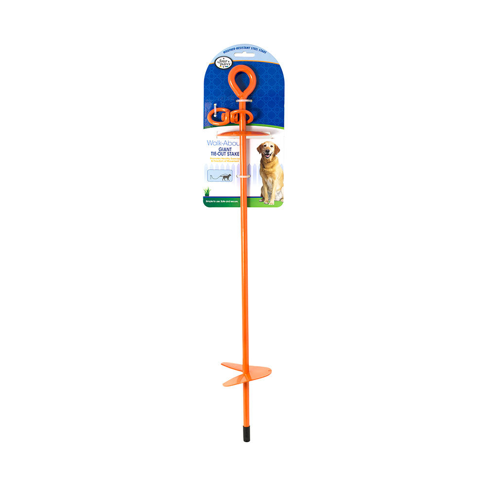 Four Paws® Giant Tie-Out Stake for Dog