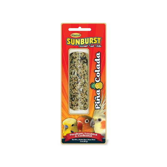 Higgins® Sunburst® Piña Colada Gourmet Treats Sticks for Parakeets, Lovebirds & Cockatiels 3 Oz