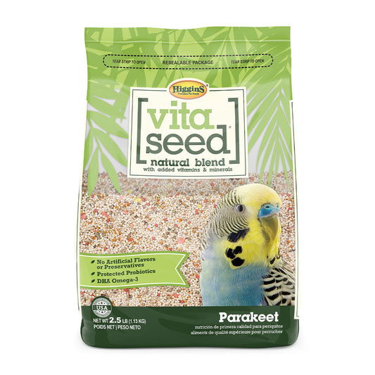 Higgins® Vita Seed® Parakeets Natural Seed Blend 2.5 Lbs