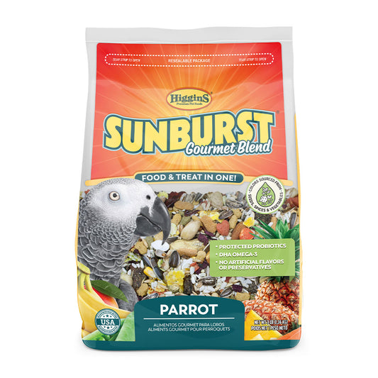 Higgins® Sunburst® Gourmet Blend Parrots Food 3 Lbs