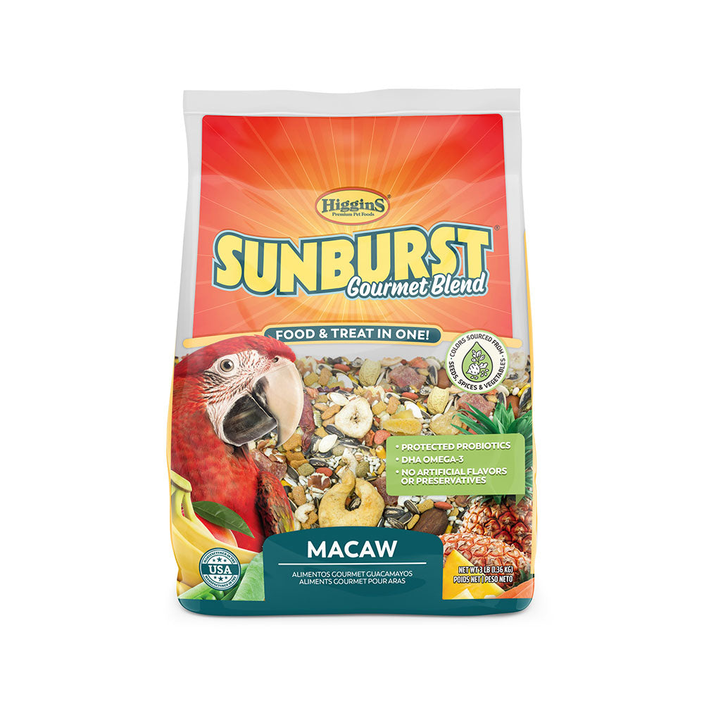 Higgins® Sunburst® Gourmet Blend Macaws Food 3 Lbs