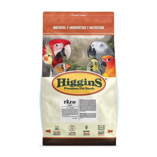 Higgins® inTune® Complete & Balanced Diet for Parrots 40 Lbs