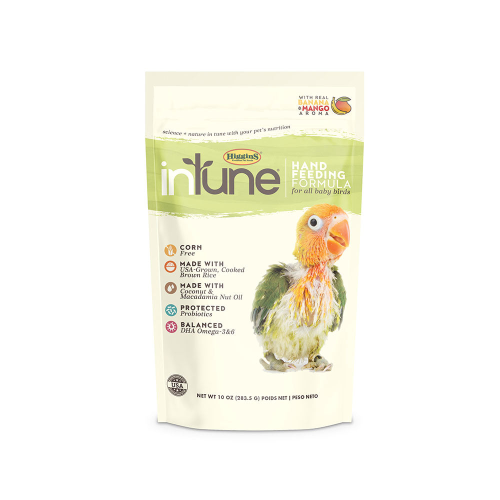 Higgins® inTune® Natural Hand Feeding Formula for All Baby Birds 10 Oz